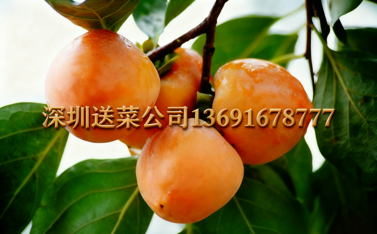 柿子選品不踩坑!惠州蔬菜配送公司為果農解析3個優質品種的核心優勢